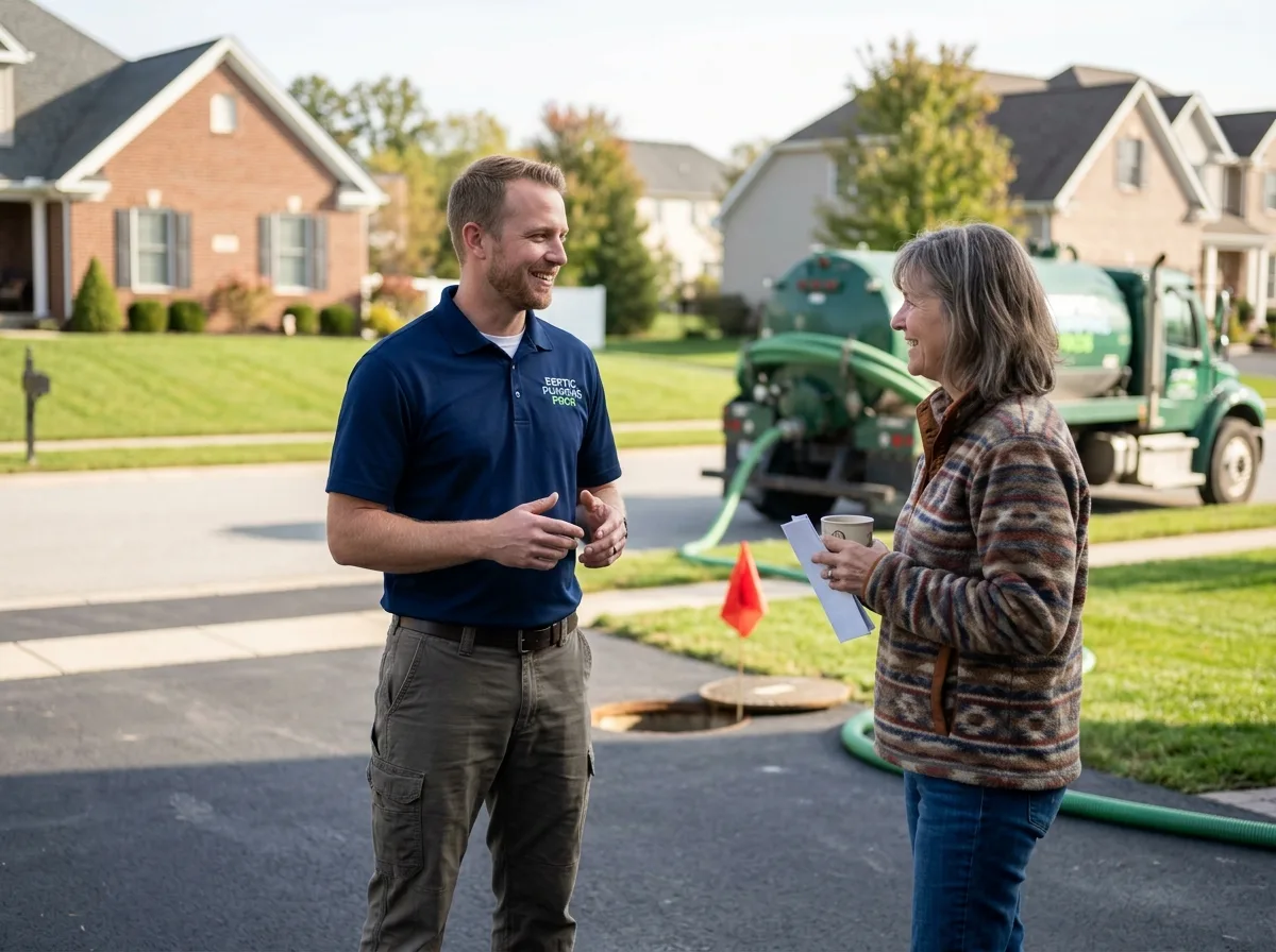 Septic Tank Cleaning in Hazel Hurst, PA